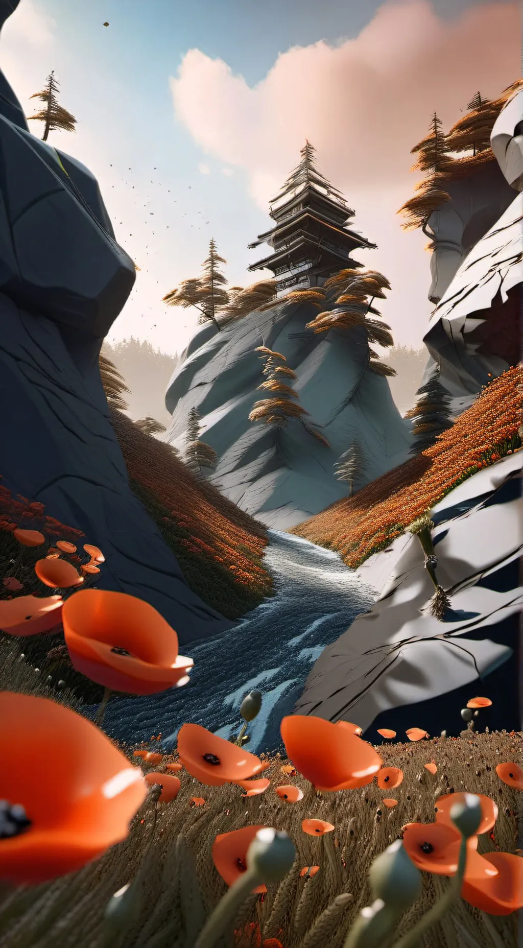 ai character: Poppy playtime background
