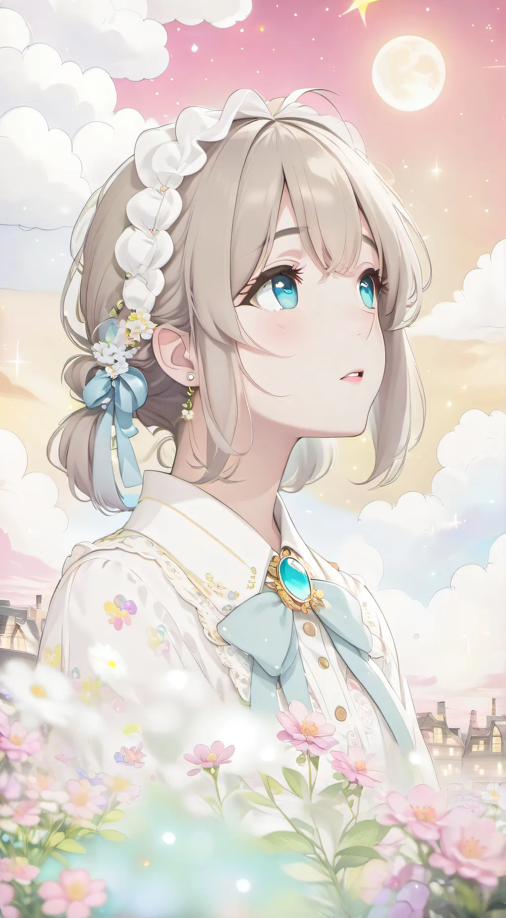 ai character: lily background