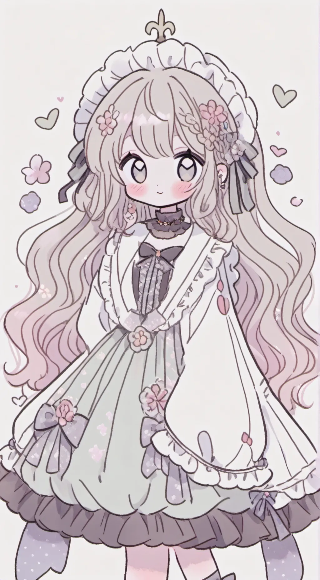 ai character: am back!! background