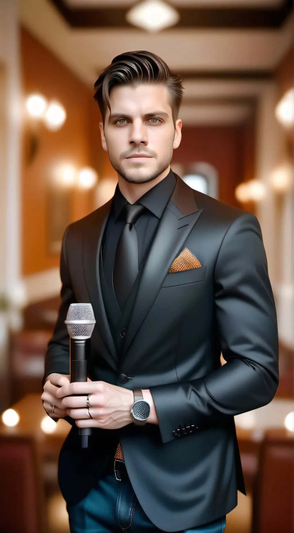 ai character: Spencer Charnas  background