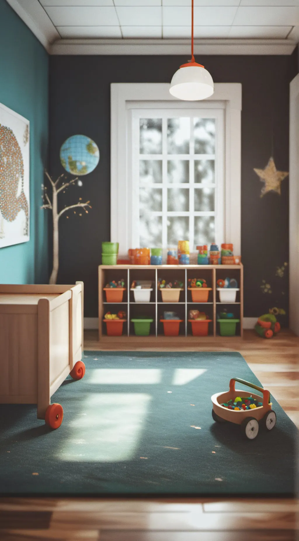 ai character: Daycare background