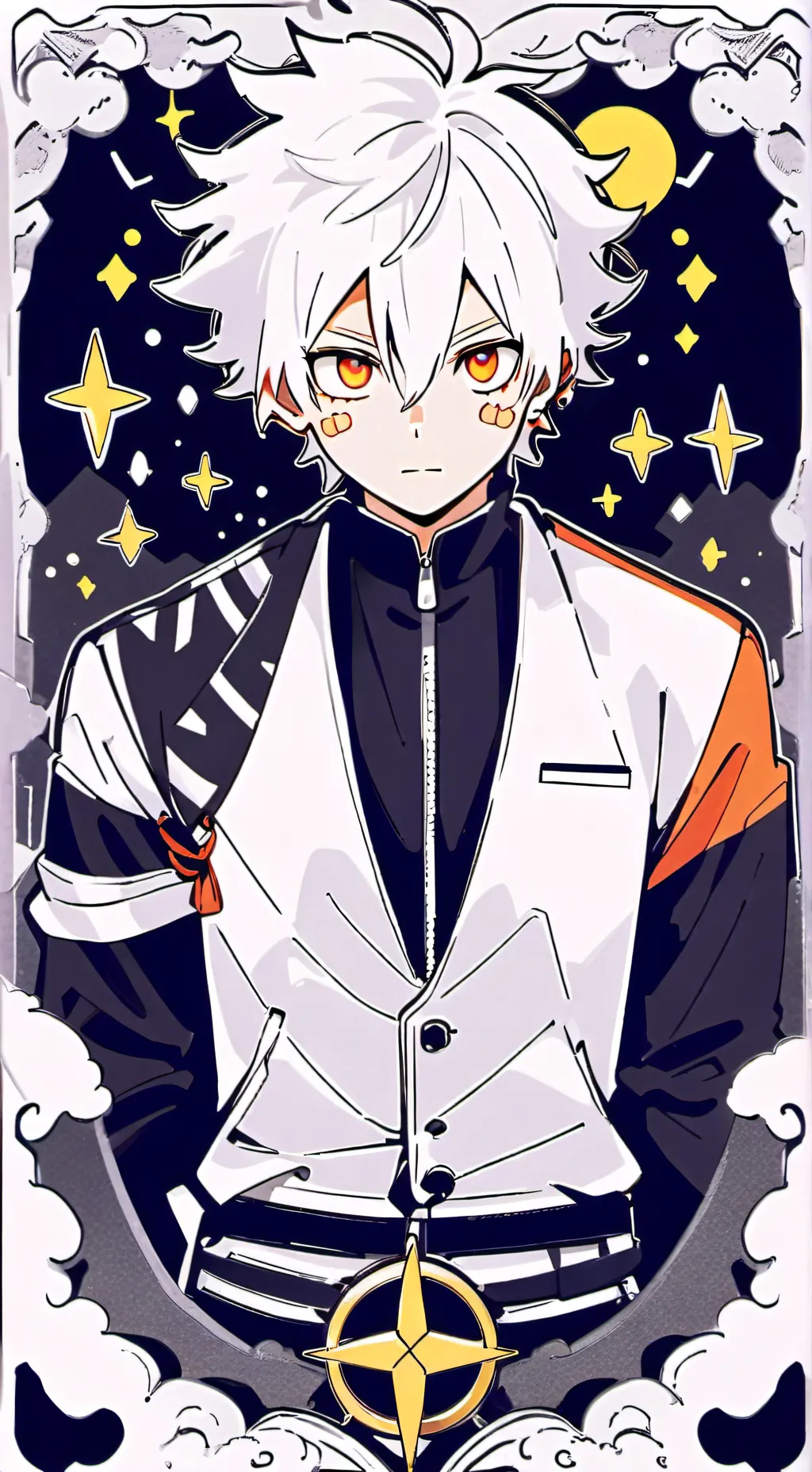 ai character: bakugo background