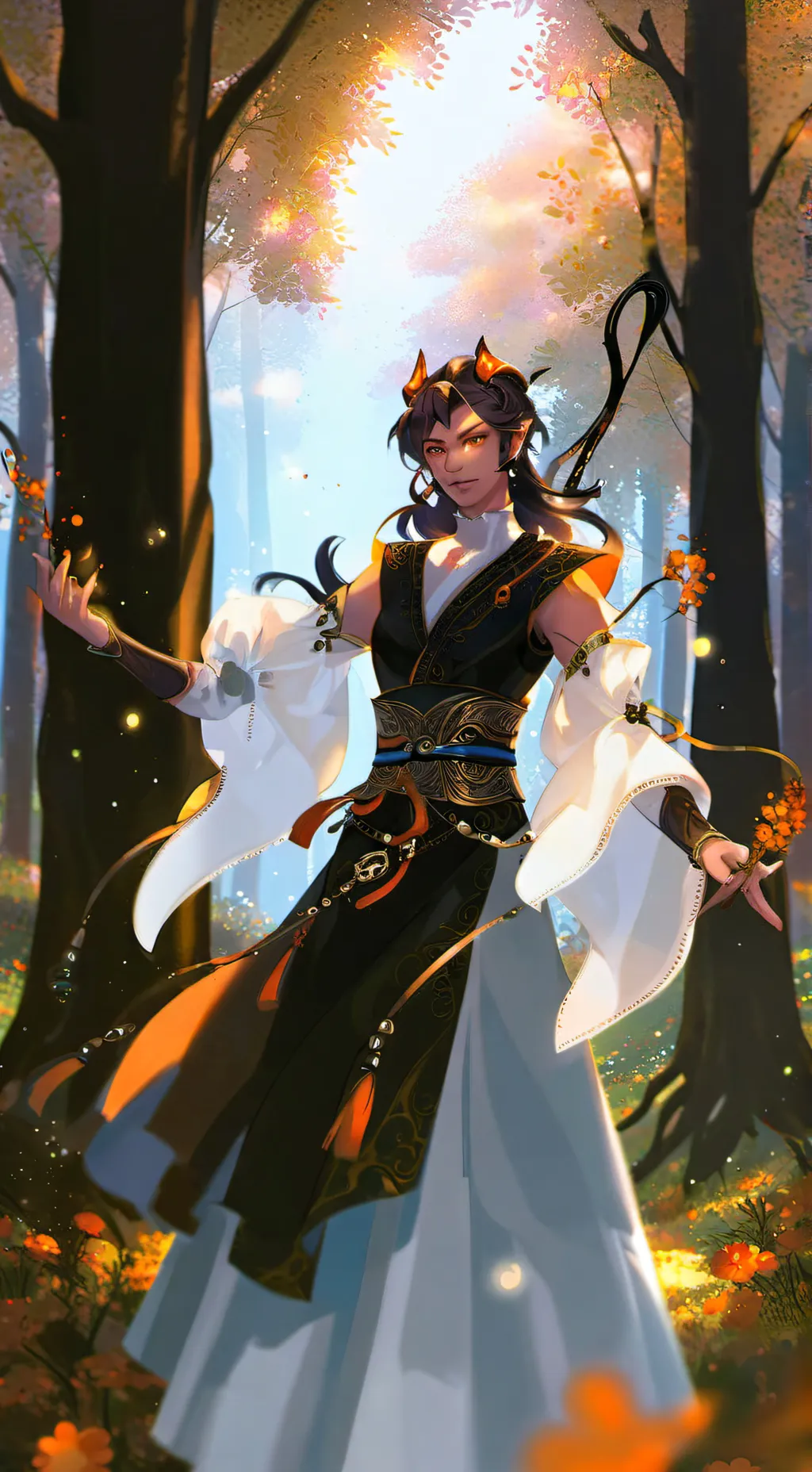 ai character: My inner demon background