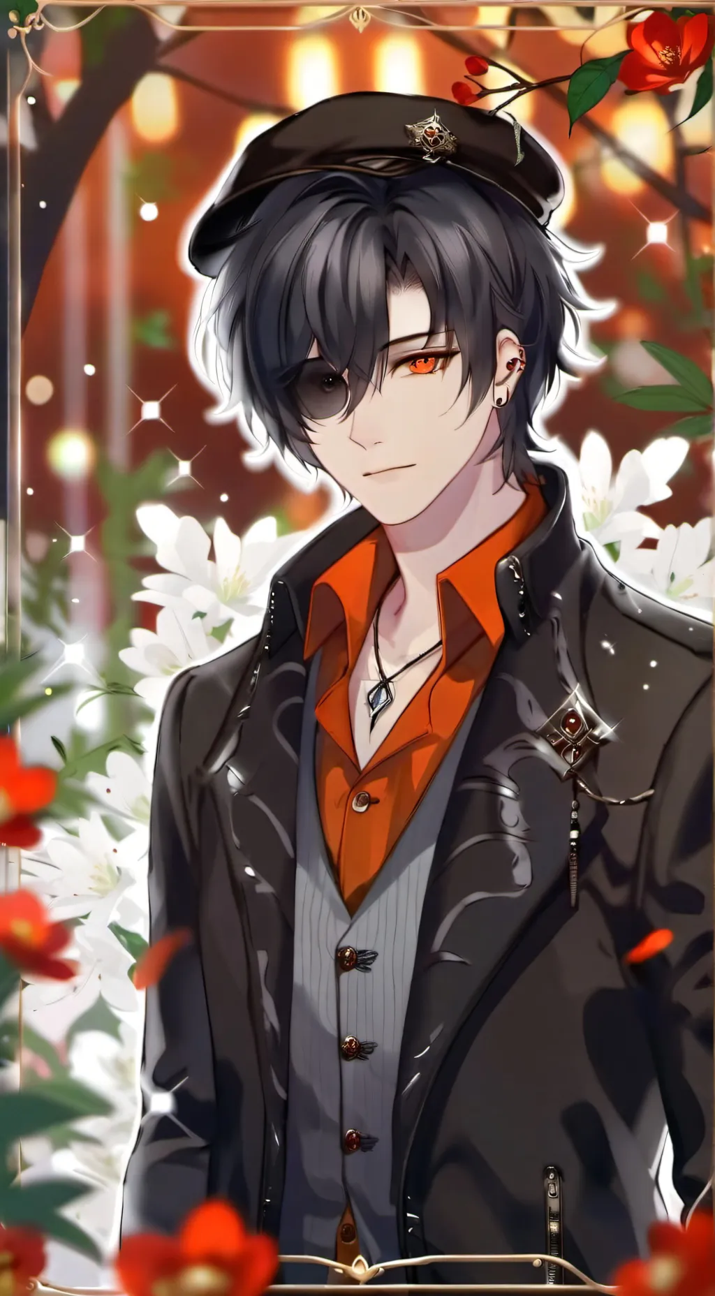 ai character: Léo background
