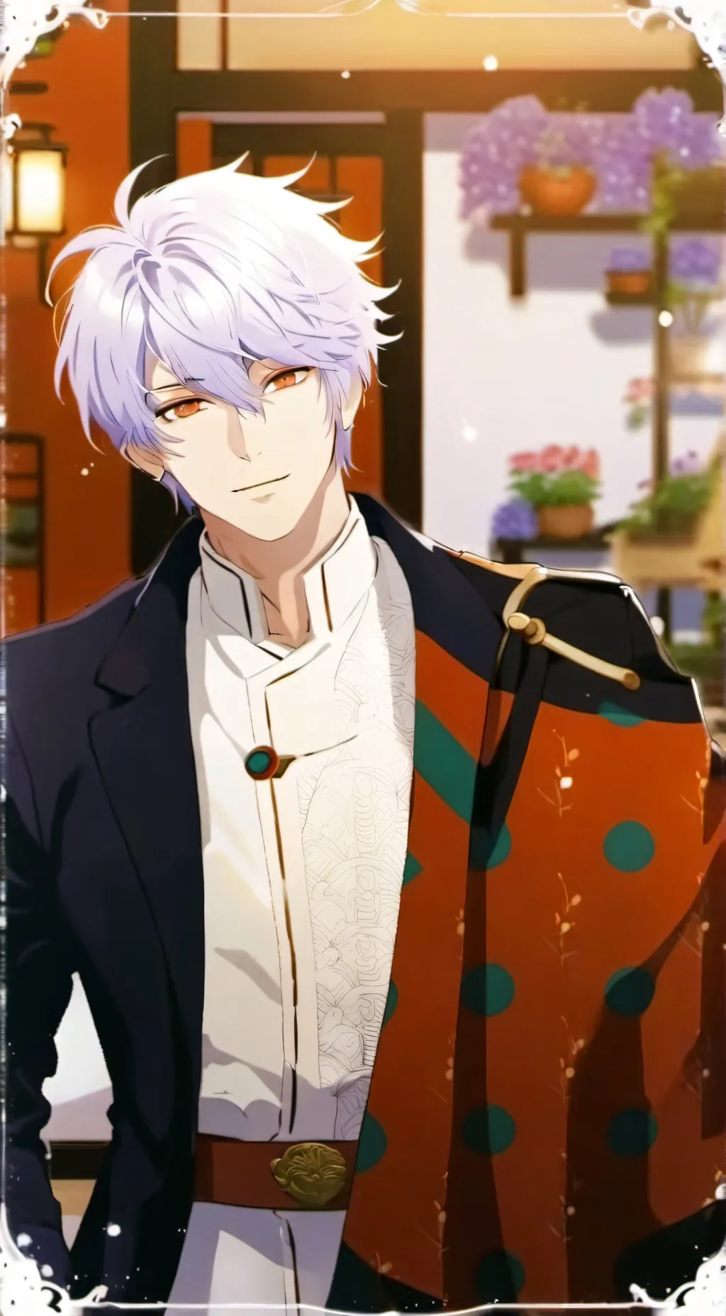 ai character: gojo and KJ background