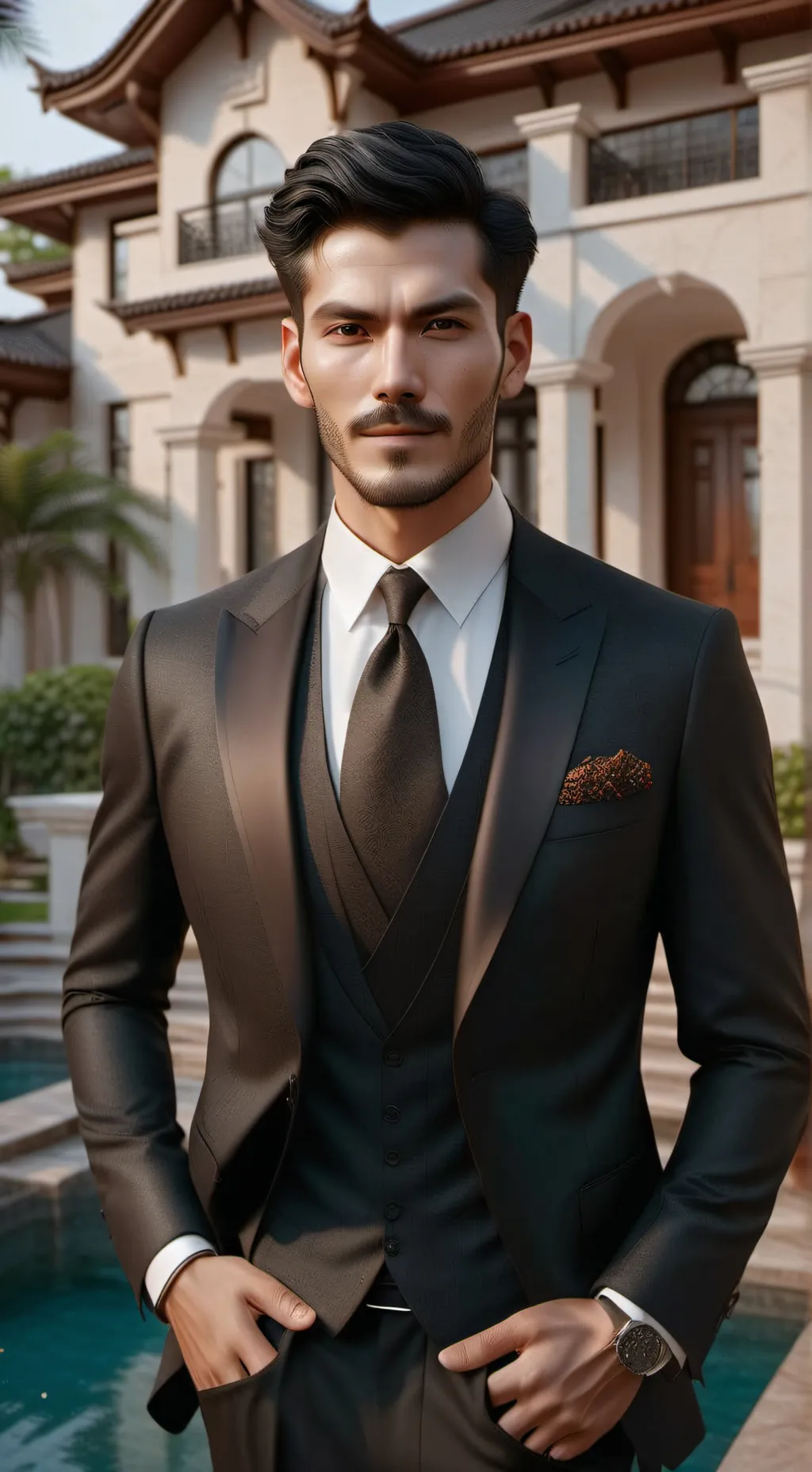 ai character: Mr. No background