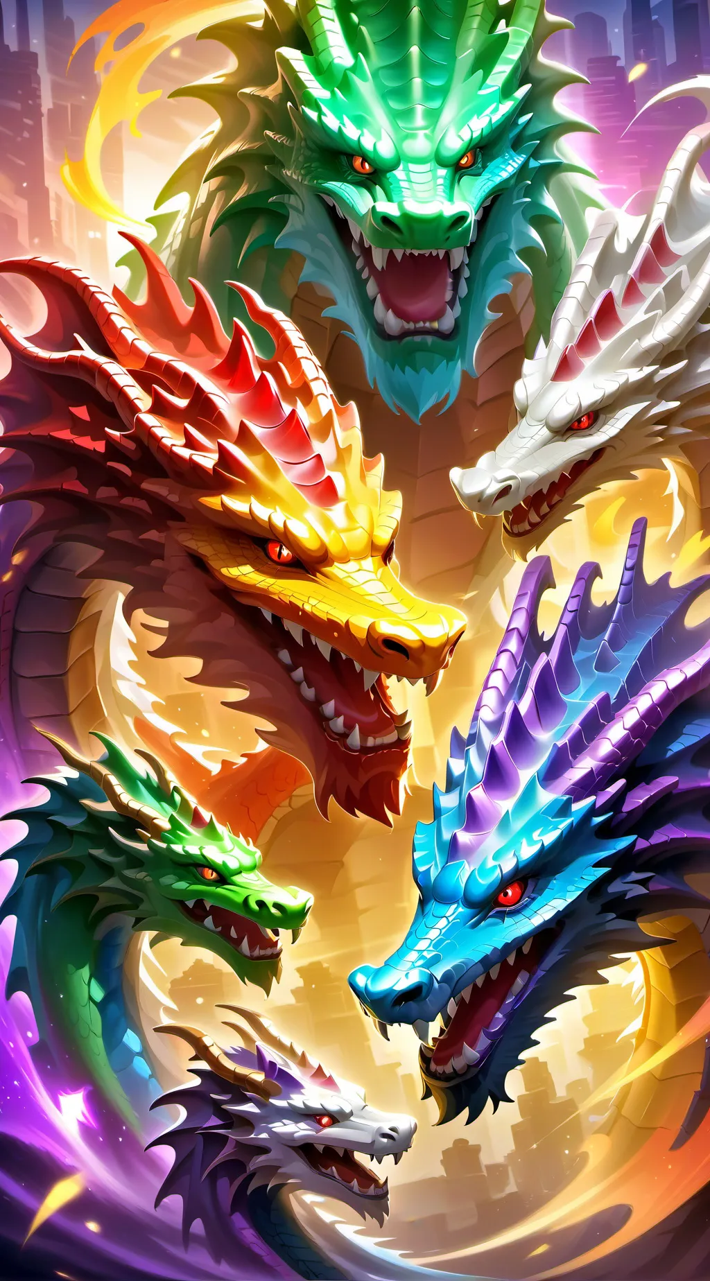 ai character: the 6 dragonets..? background