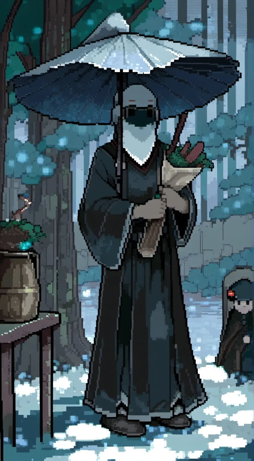 ai character: ф×нн background