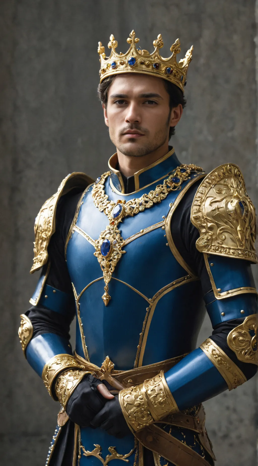 ai character: King  background