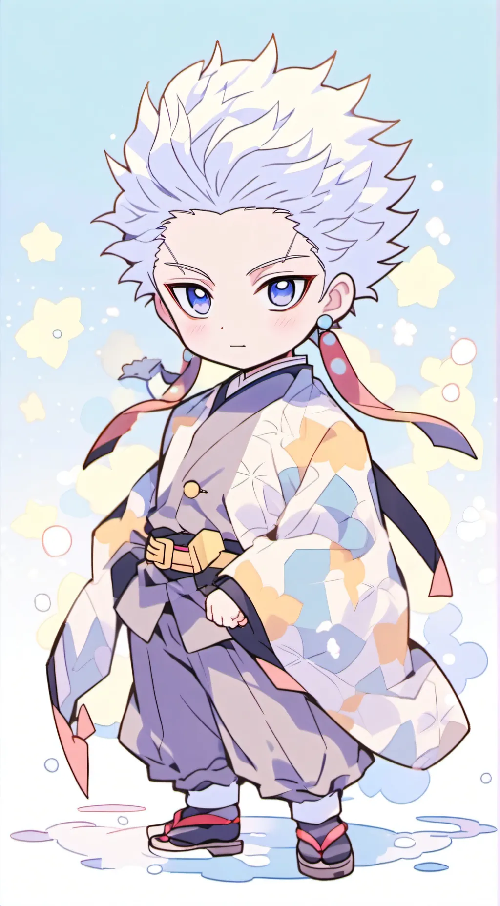 ai character: satoru gojō background