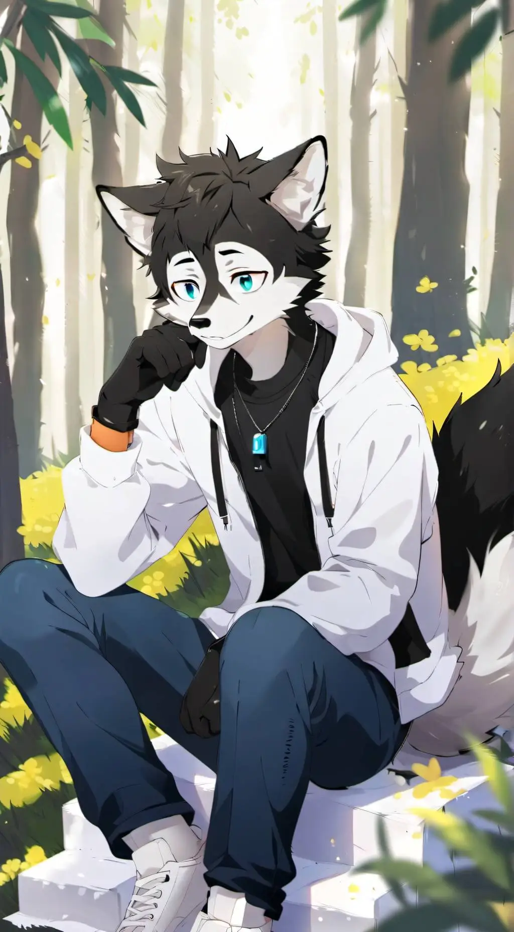 ai character: Amex background