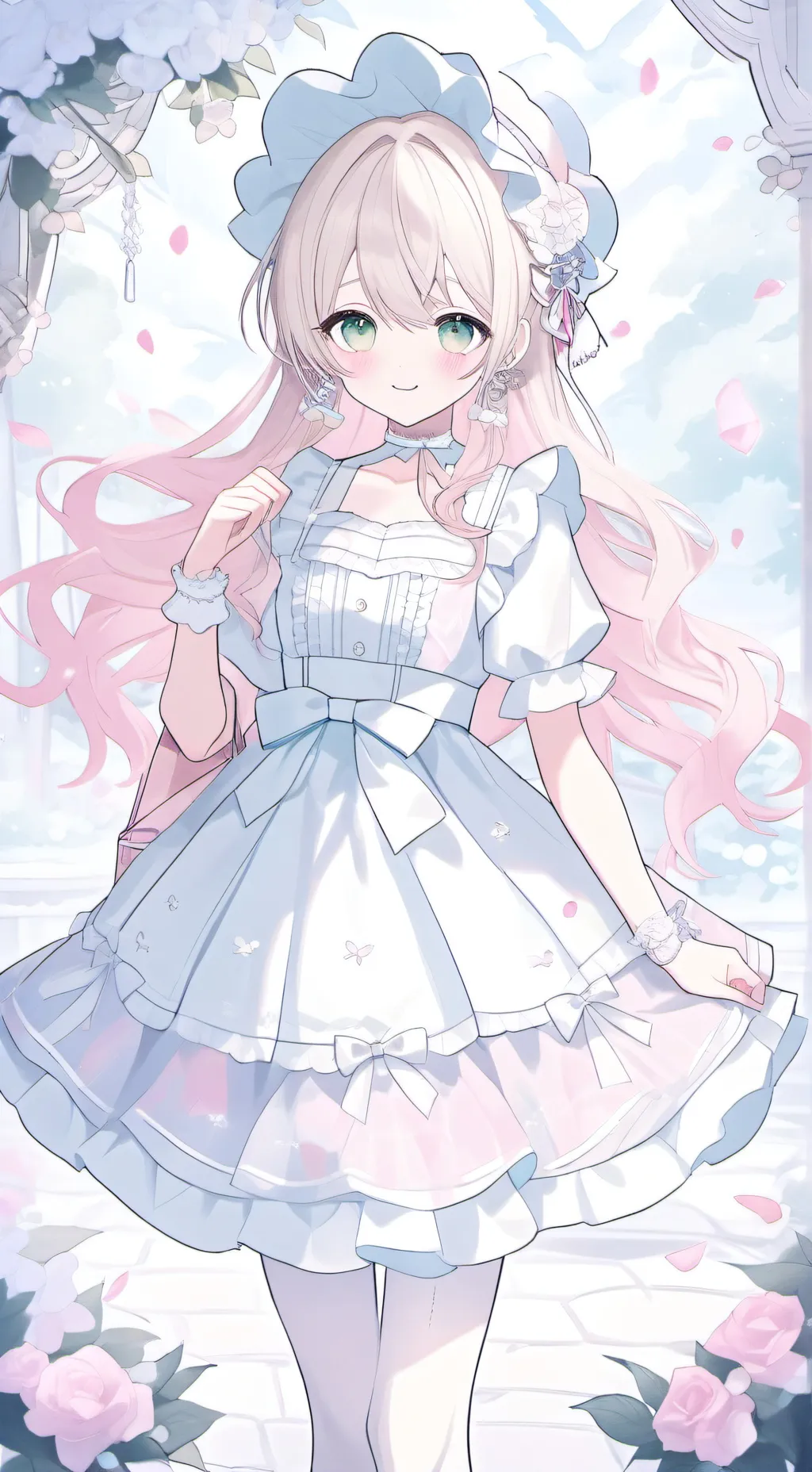 ai character: Opal background