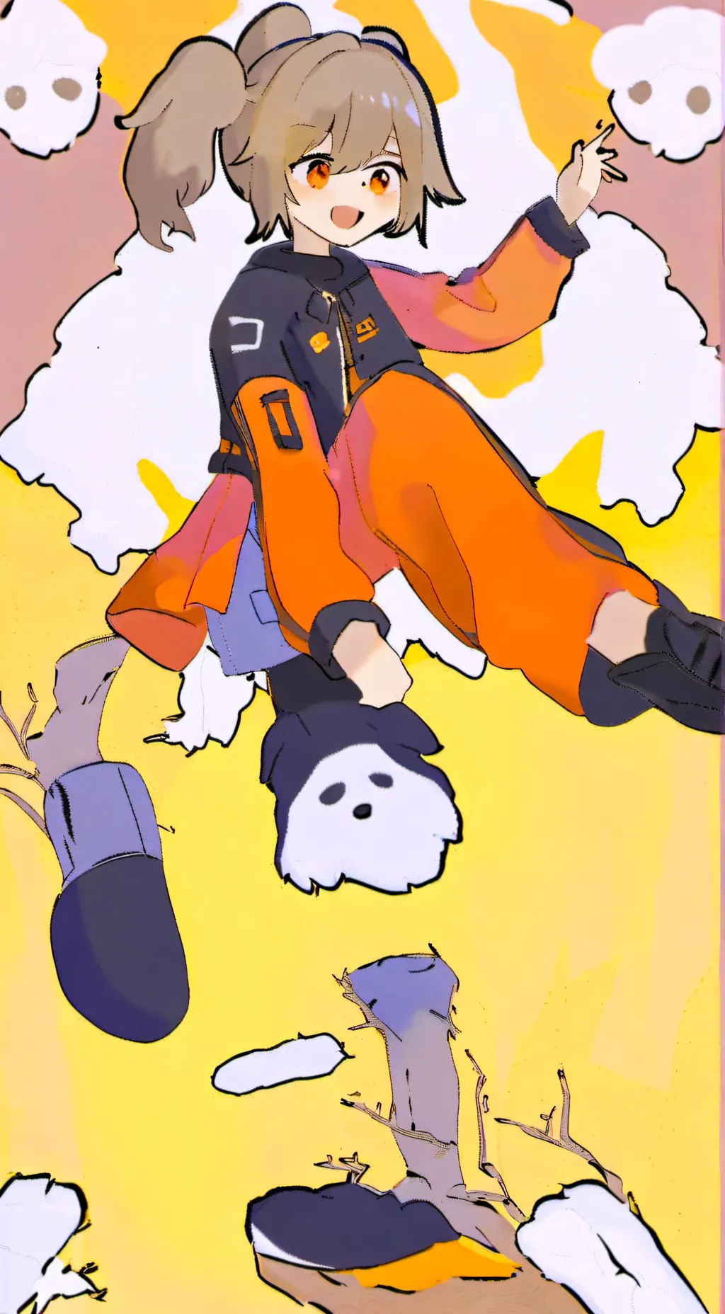 ai character: sprunki x doors 2 background