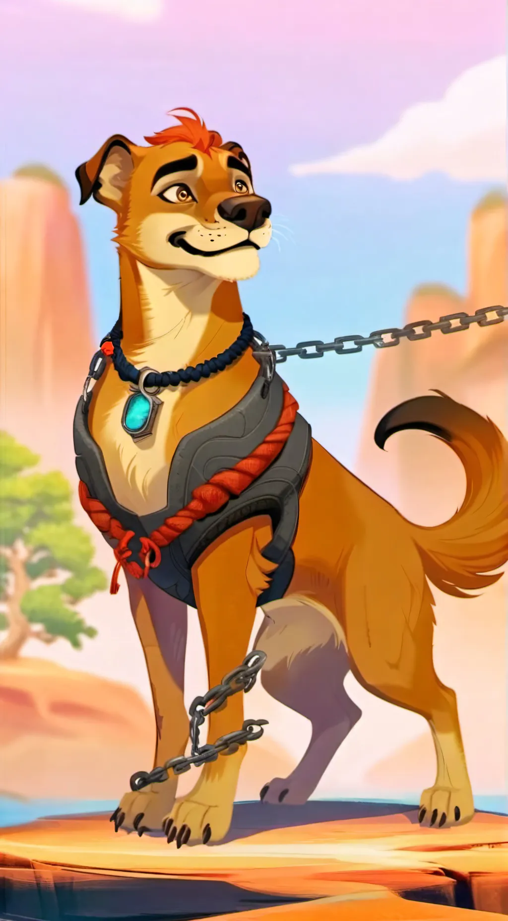 ai character: cricor background