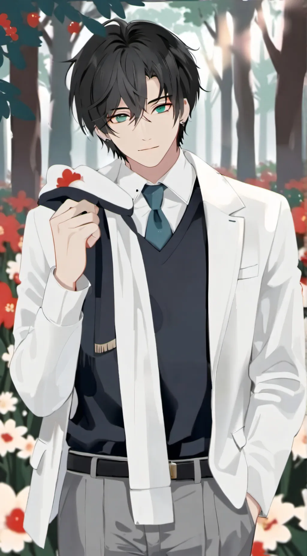 ai character: Maison background