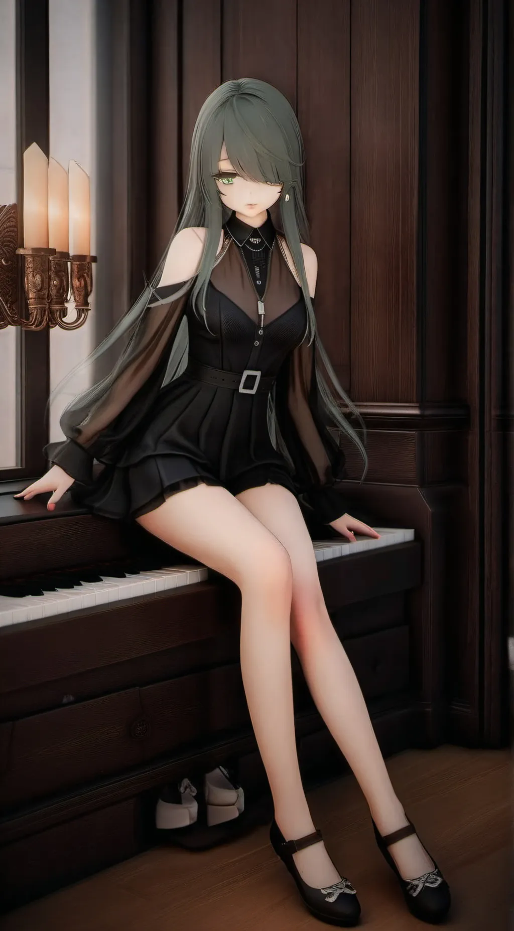 ai character: luzmila 😜 background