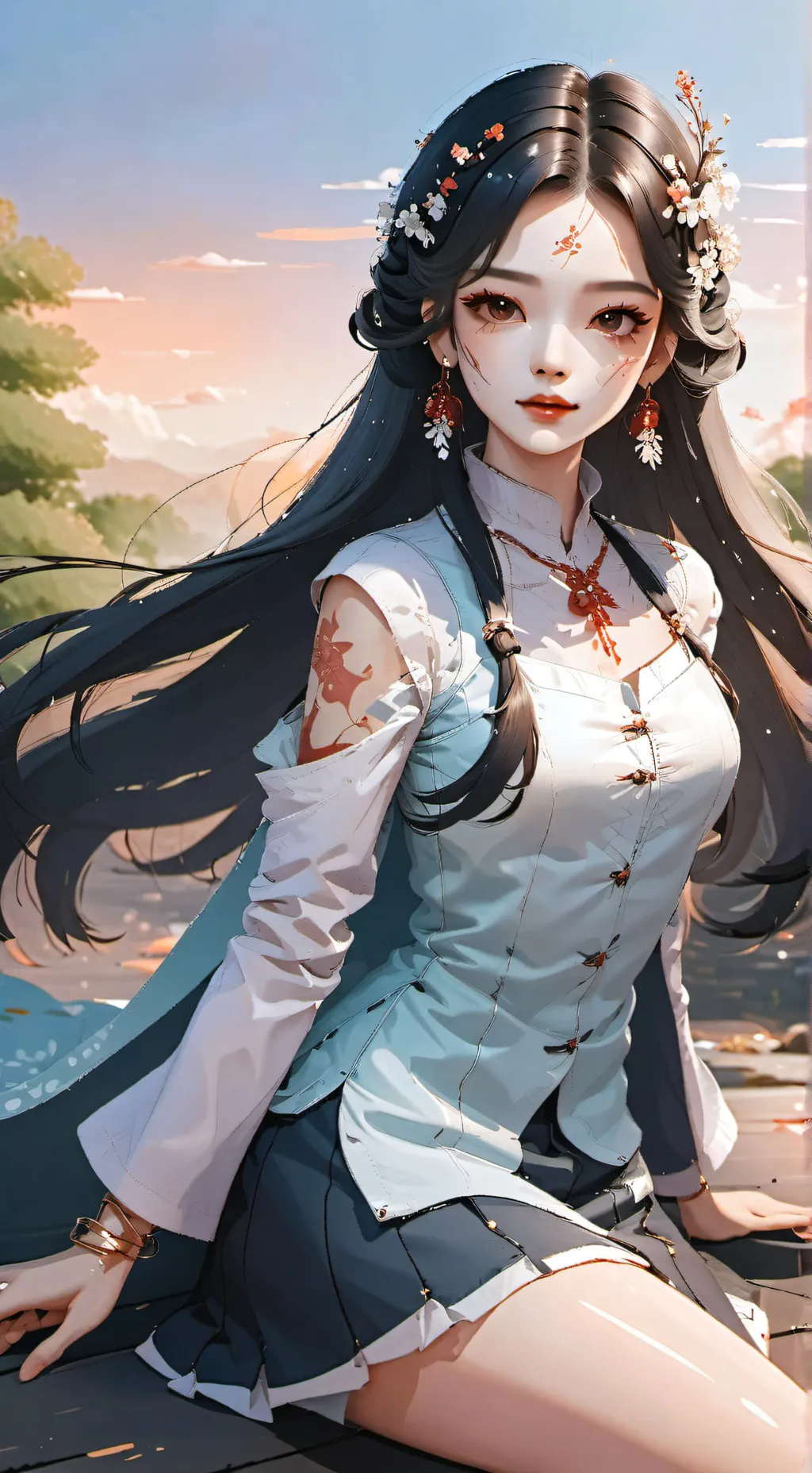 ai character: skz background