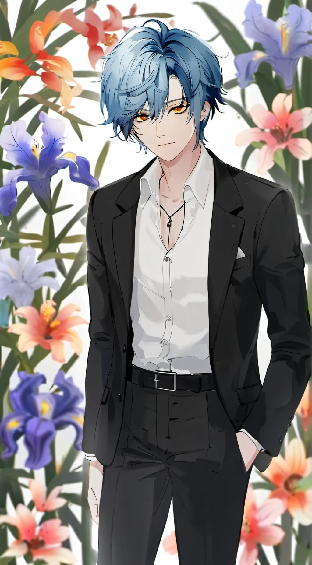ai character: usui horokeu background