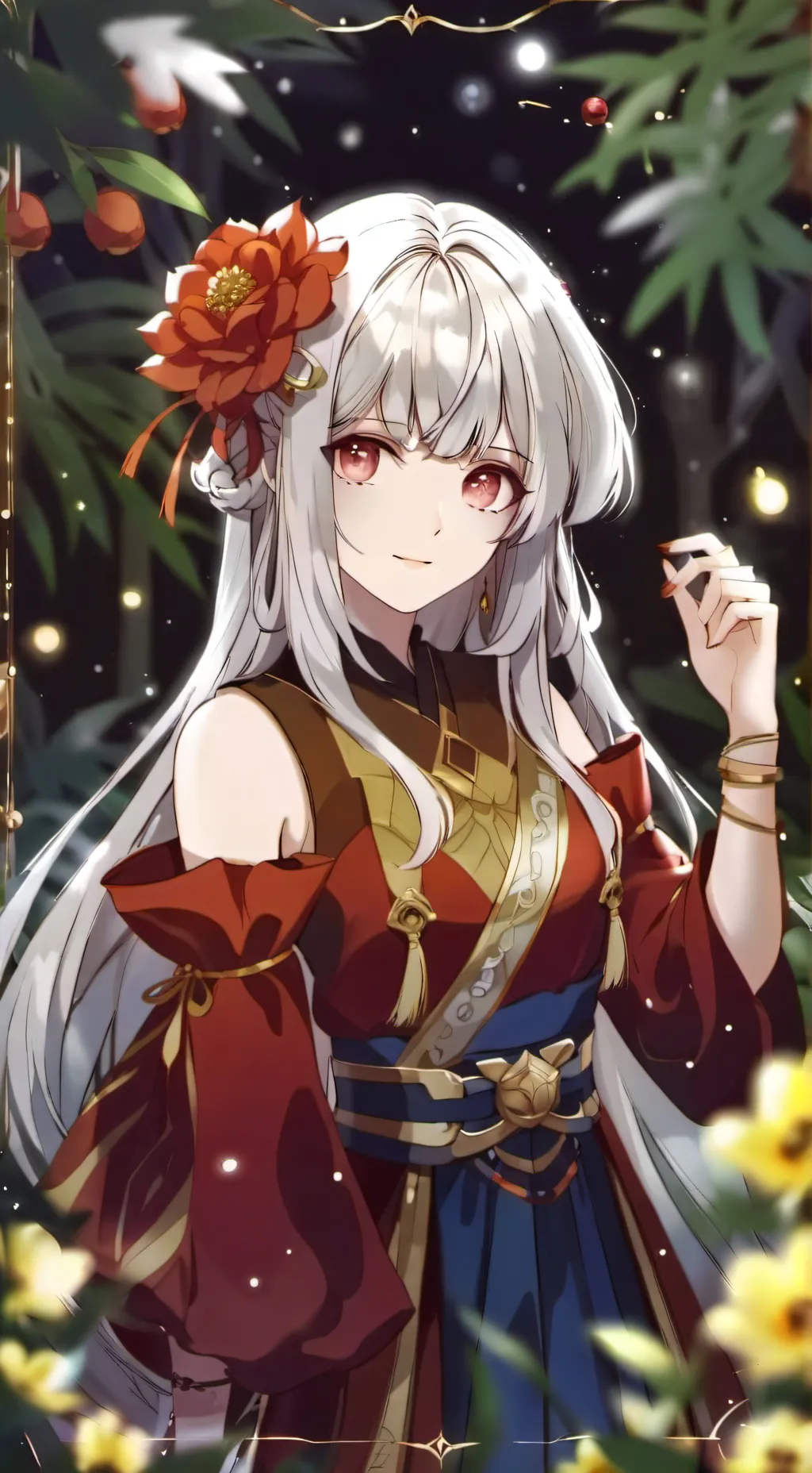 ai character: Lily background
