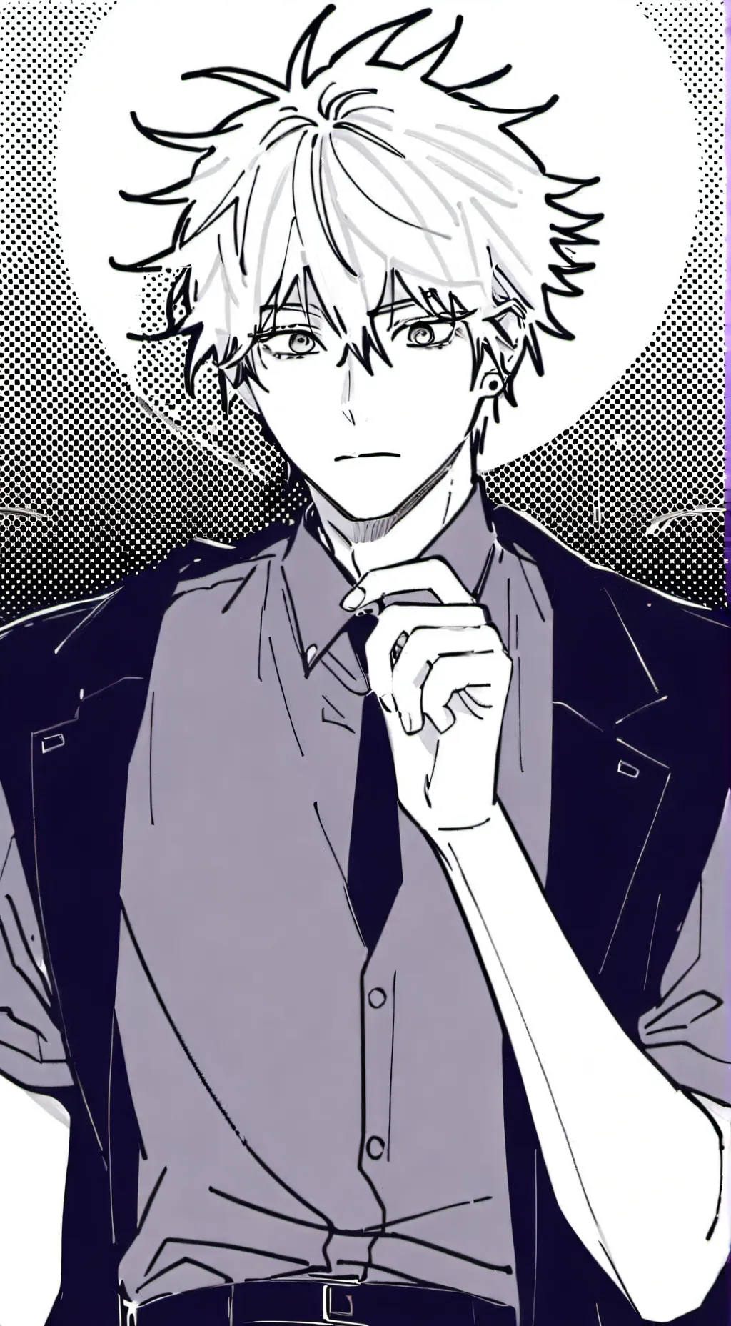 ai character: Gojo Satoru background