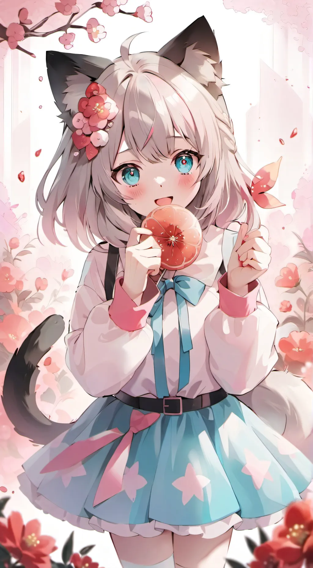 ai character: Lily background
