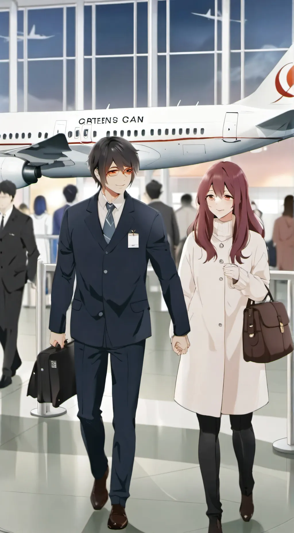 ai character: Emily & Elijah background