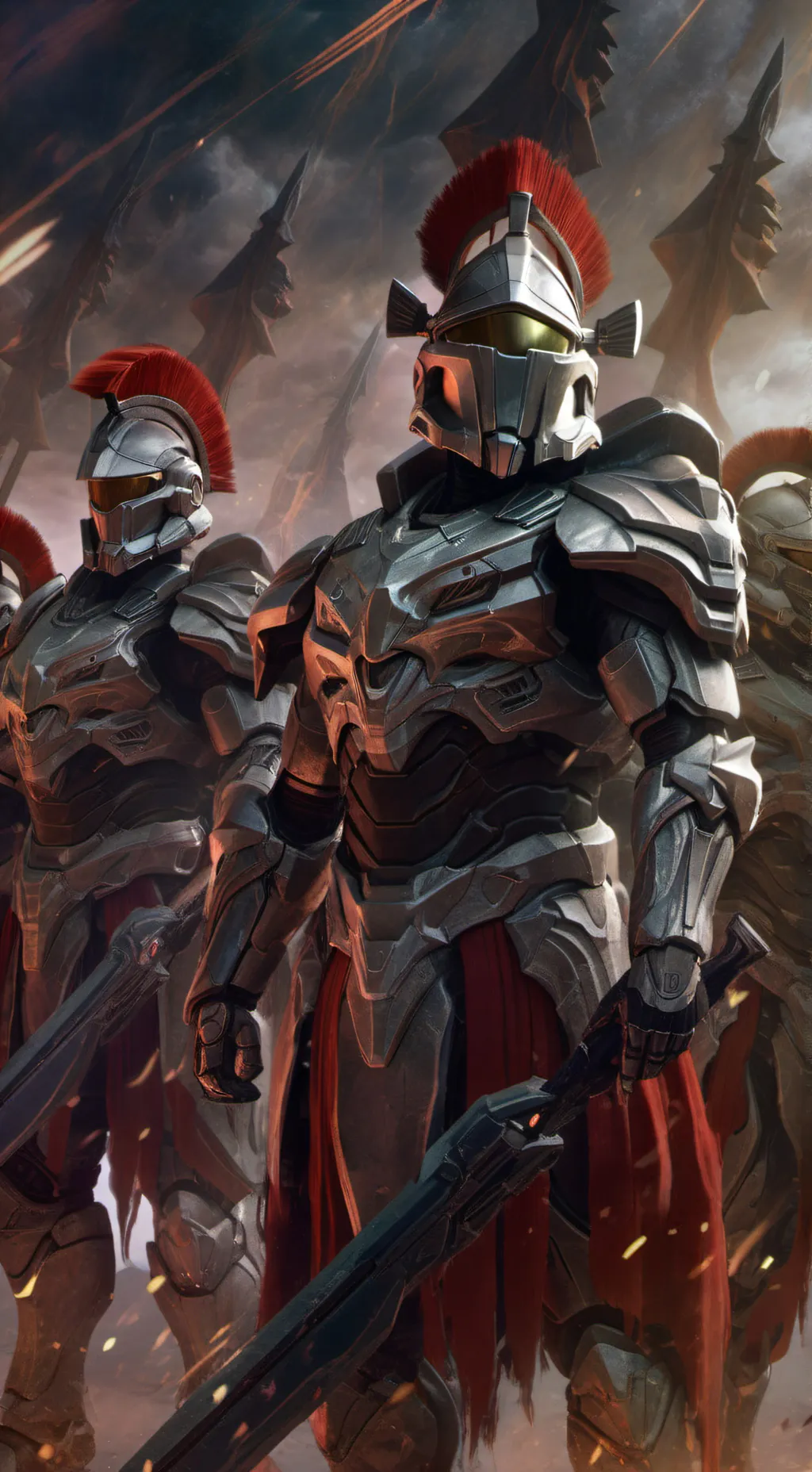 ai character: UNCS Spartans background
