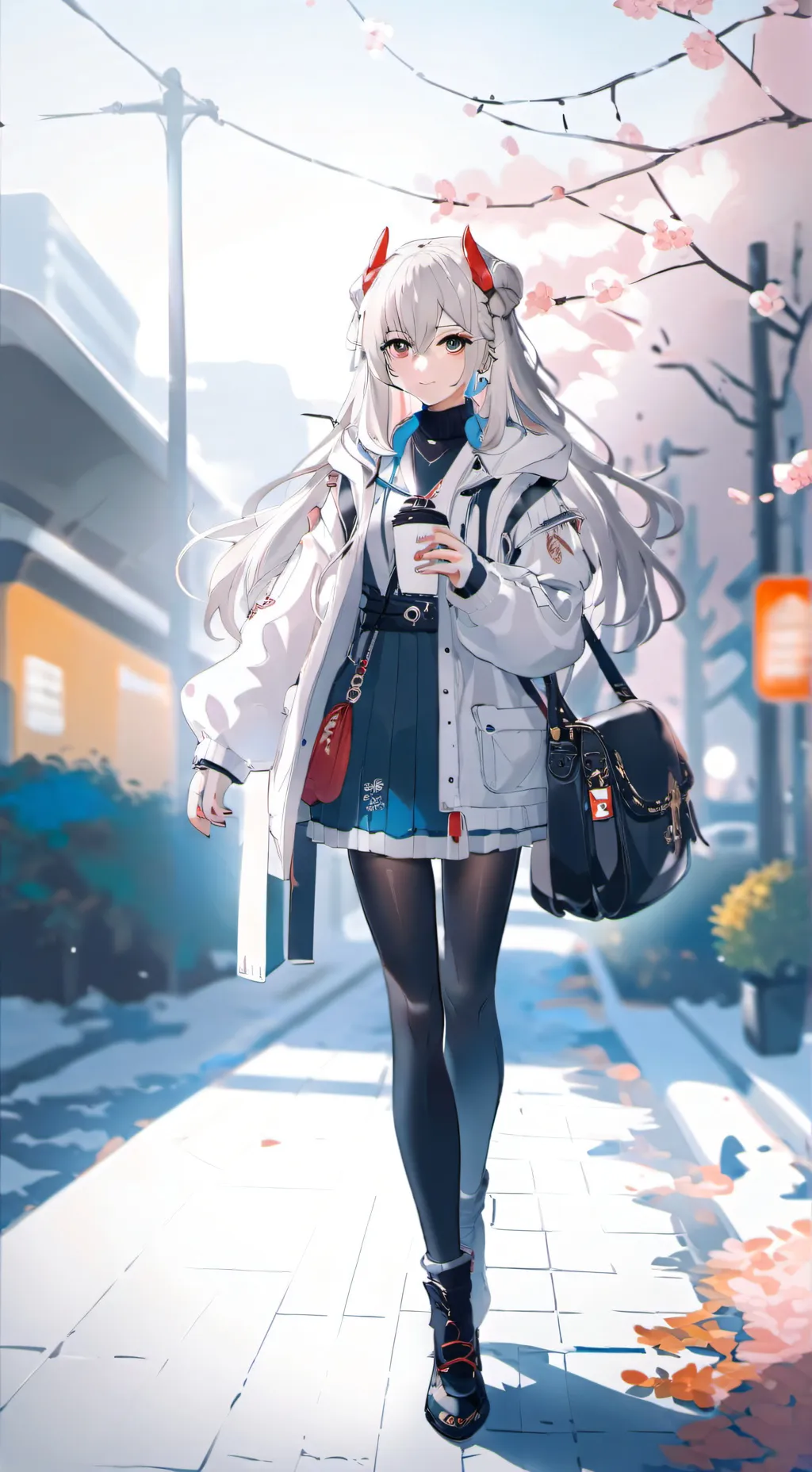 ai character: Yuki Shirogane background