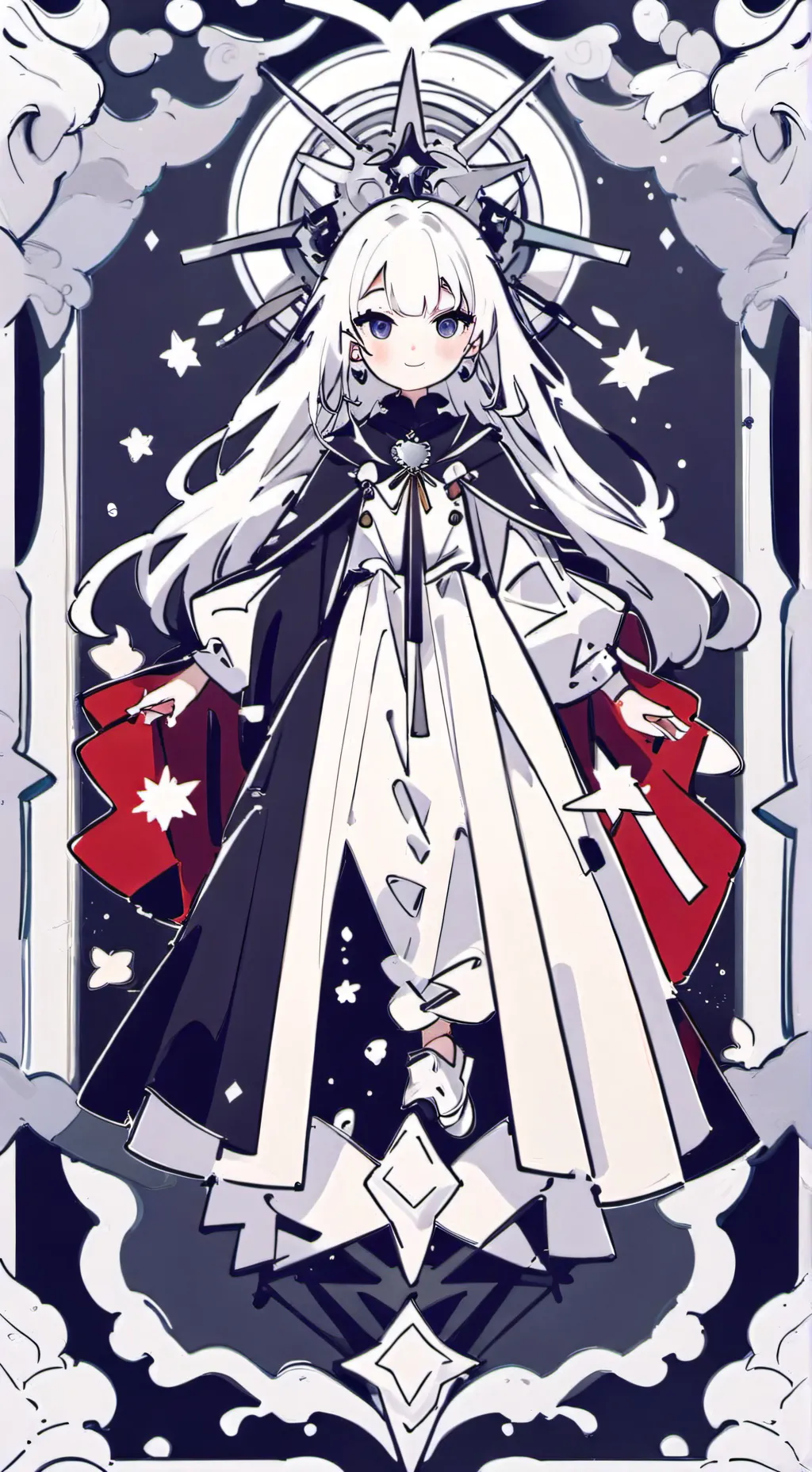 ai character: heroes x villains background