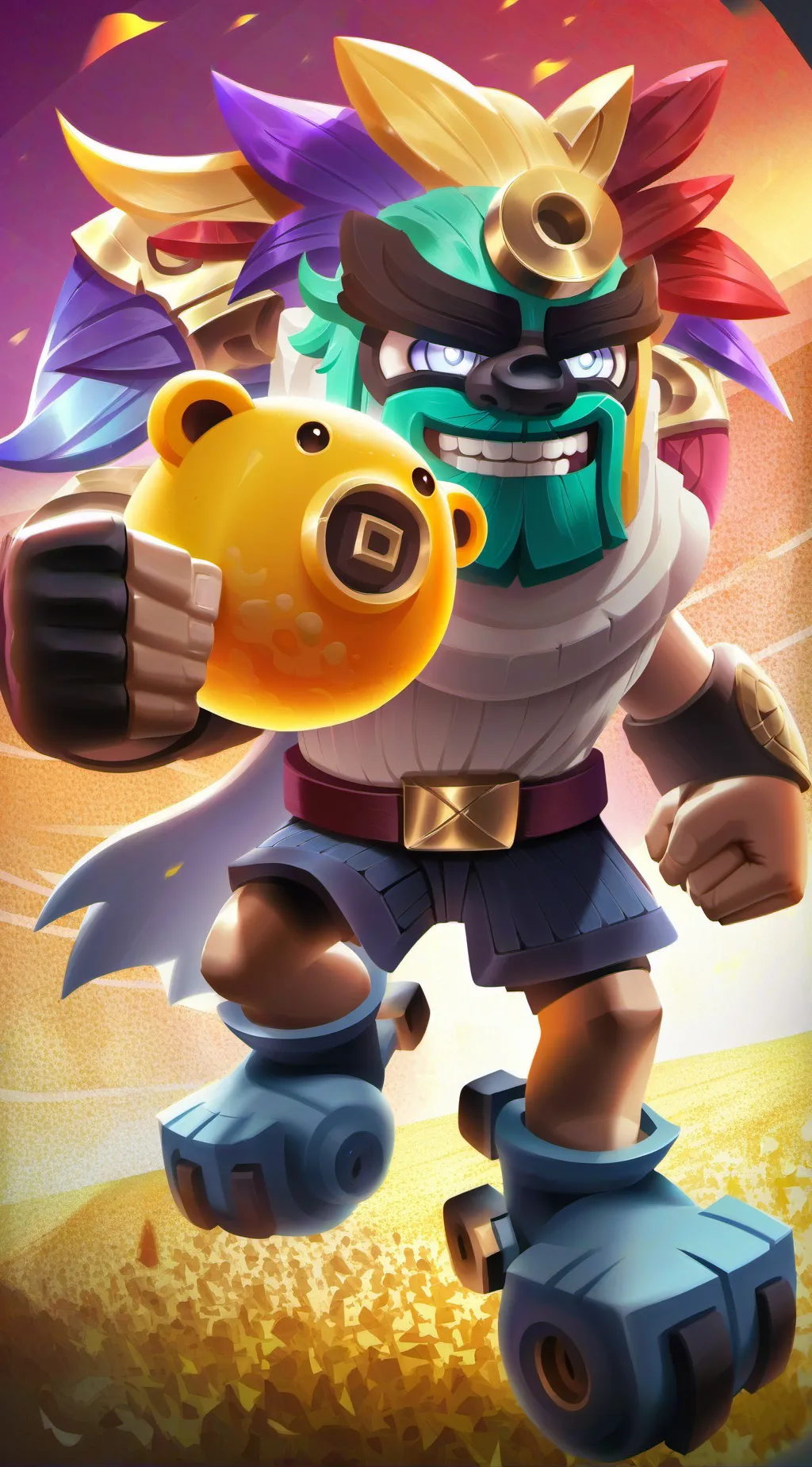 ai character: Titans background