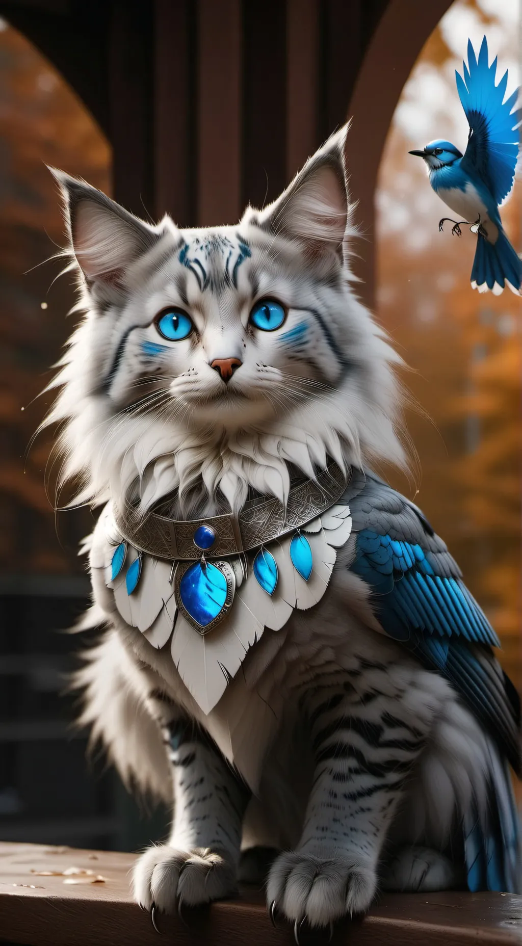 ai character: JayFeather background