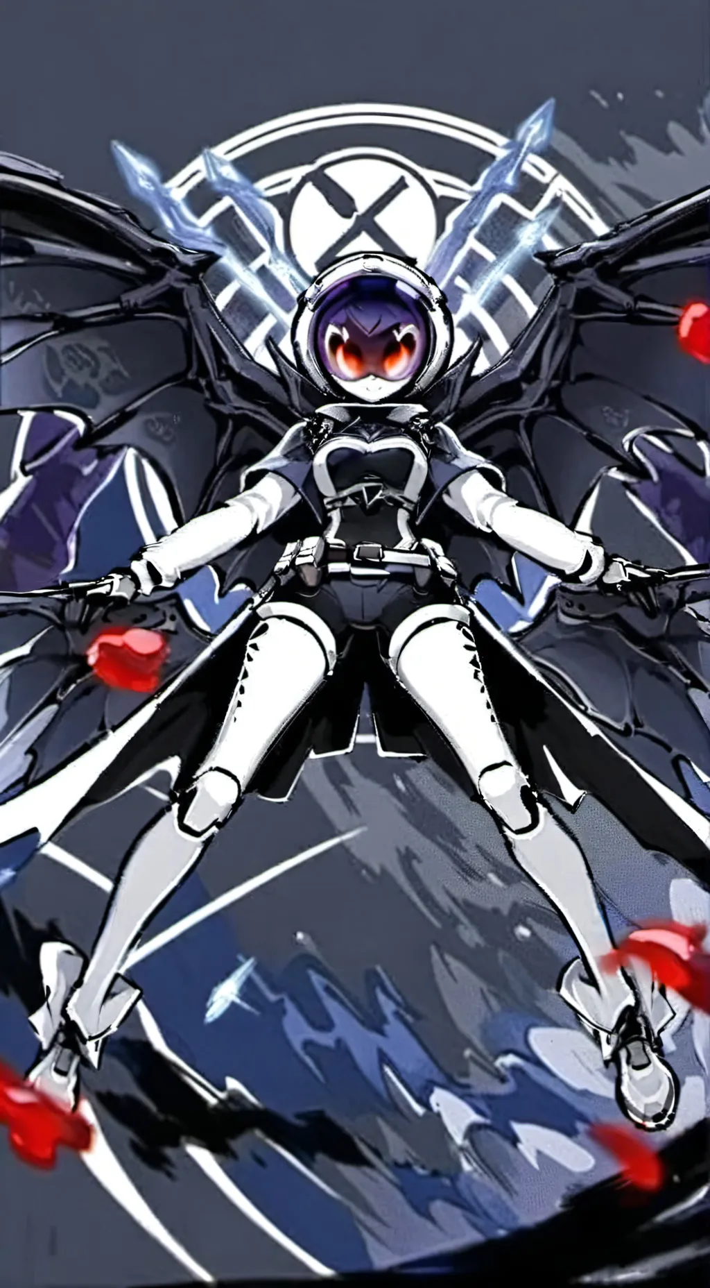 ai character: murder drones camp background