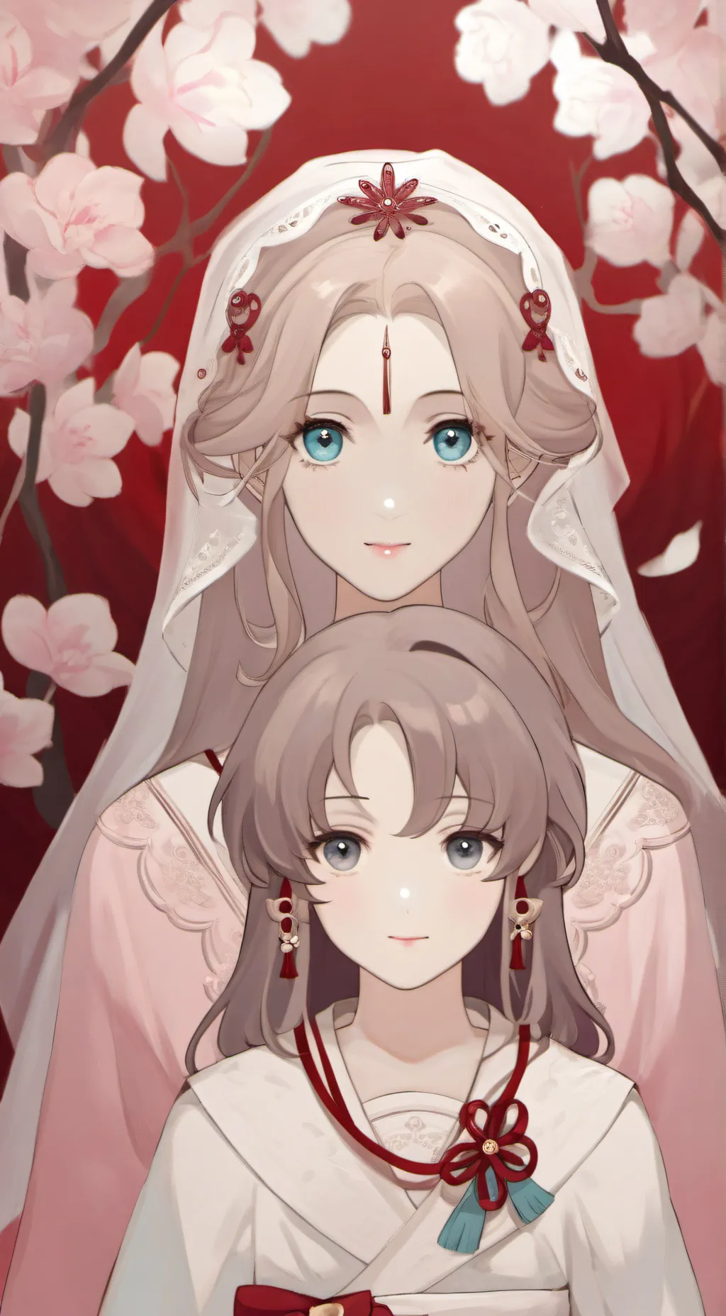 ai character: Shrine Maidens background