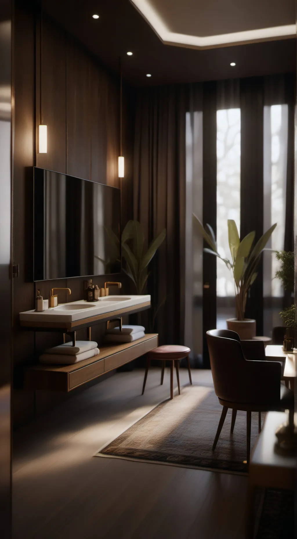 ai character: el hotel background