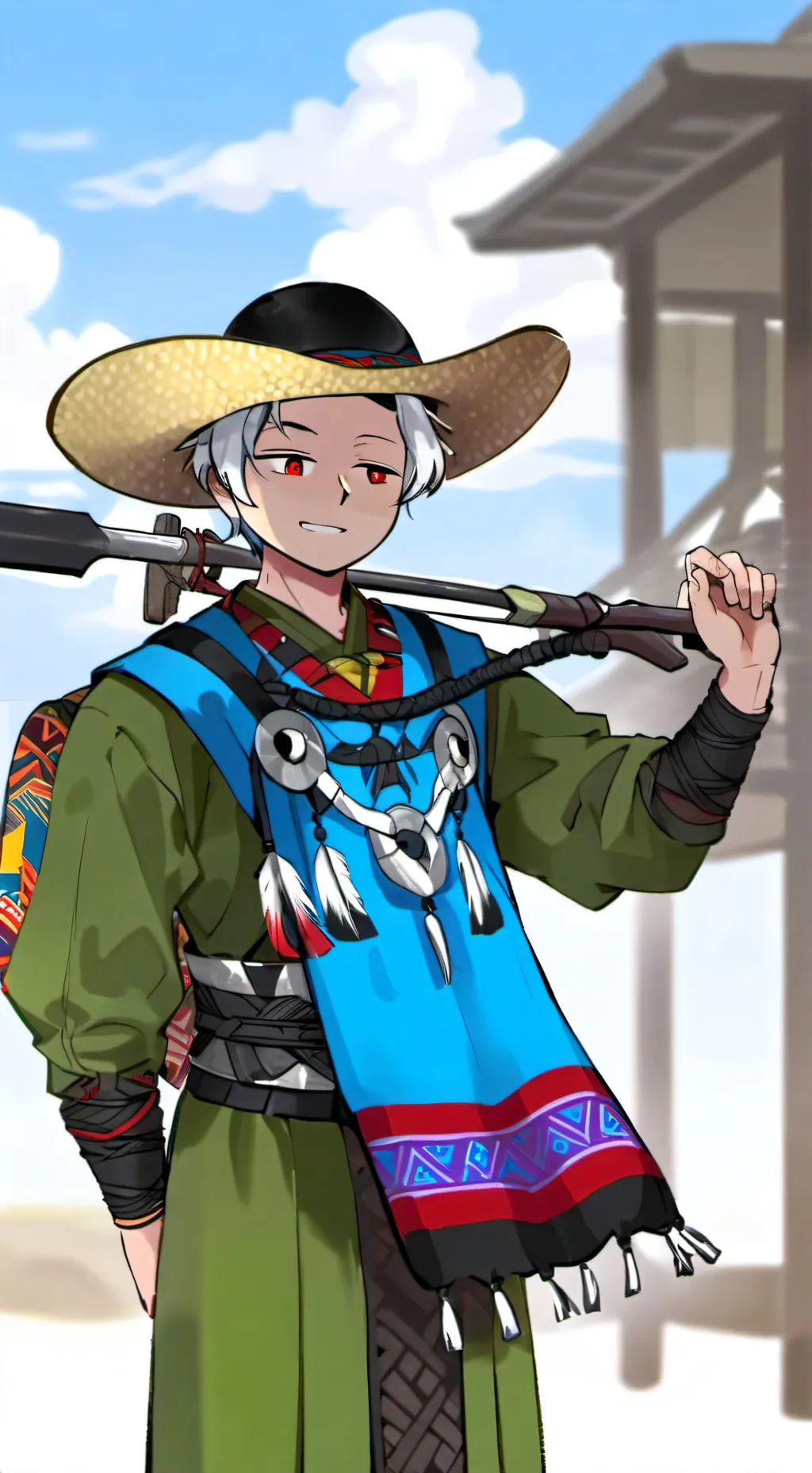 ai character: Puno background