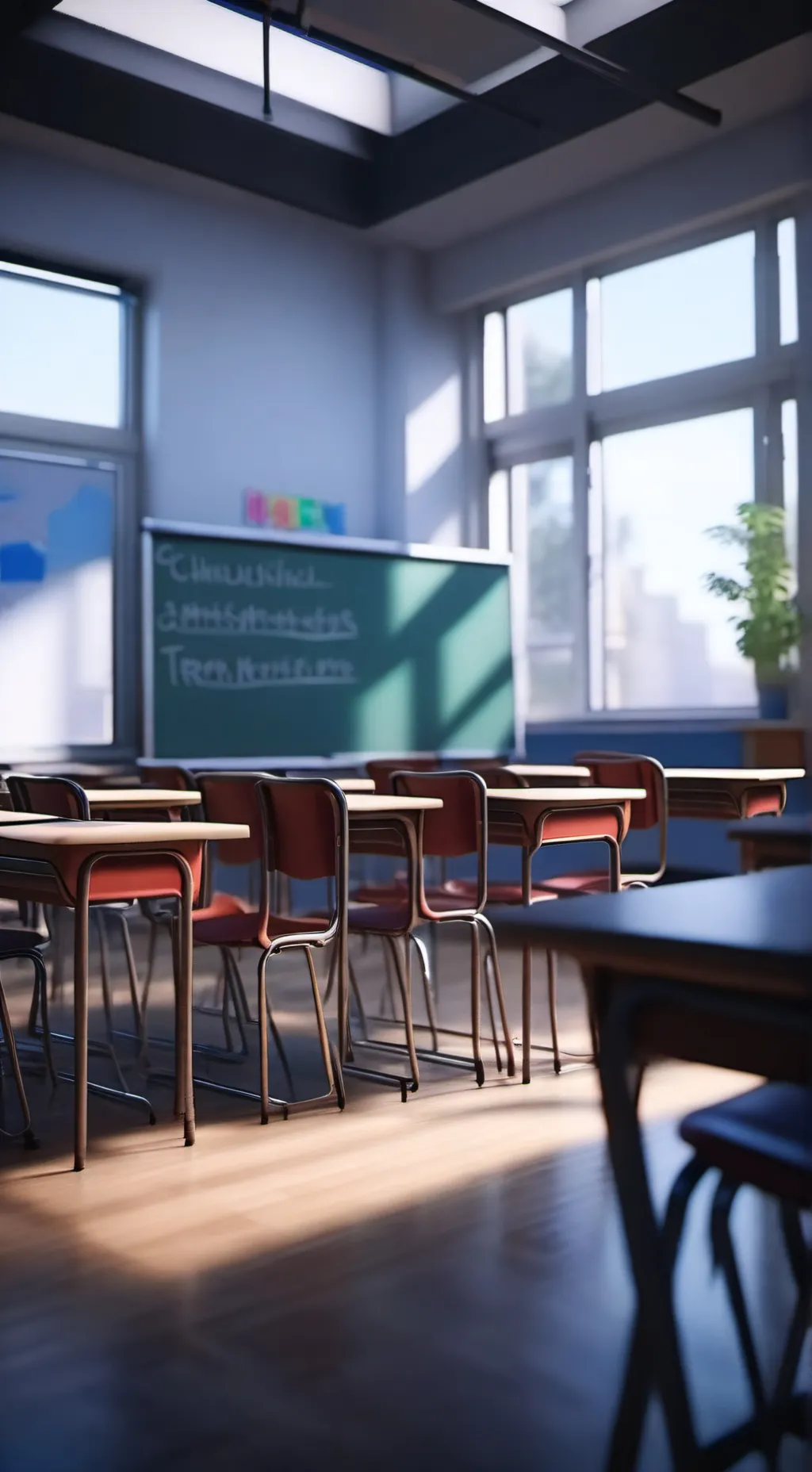 ai character: school background