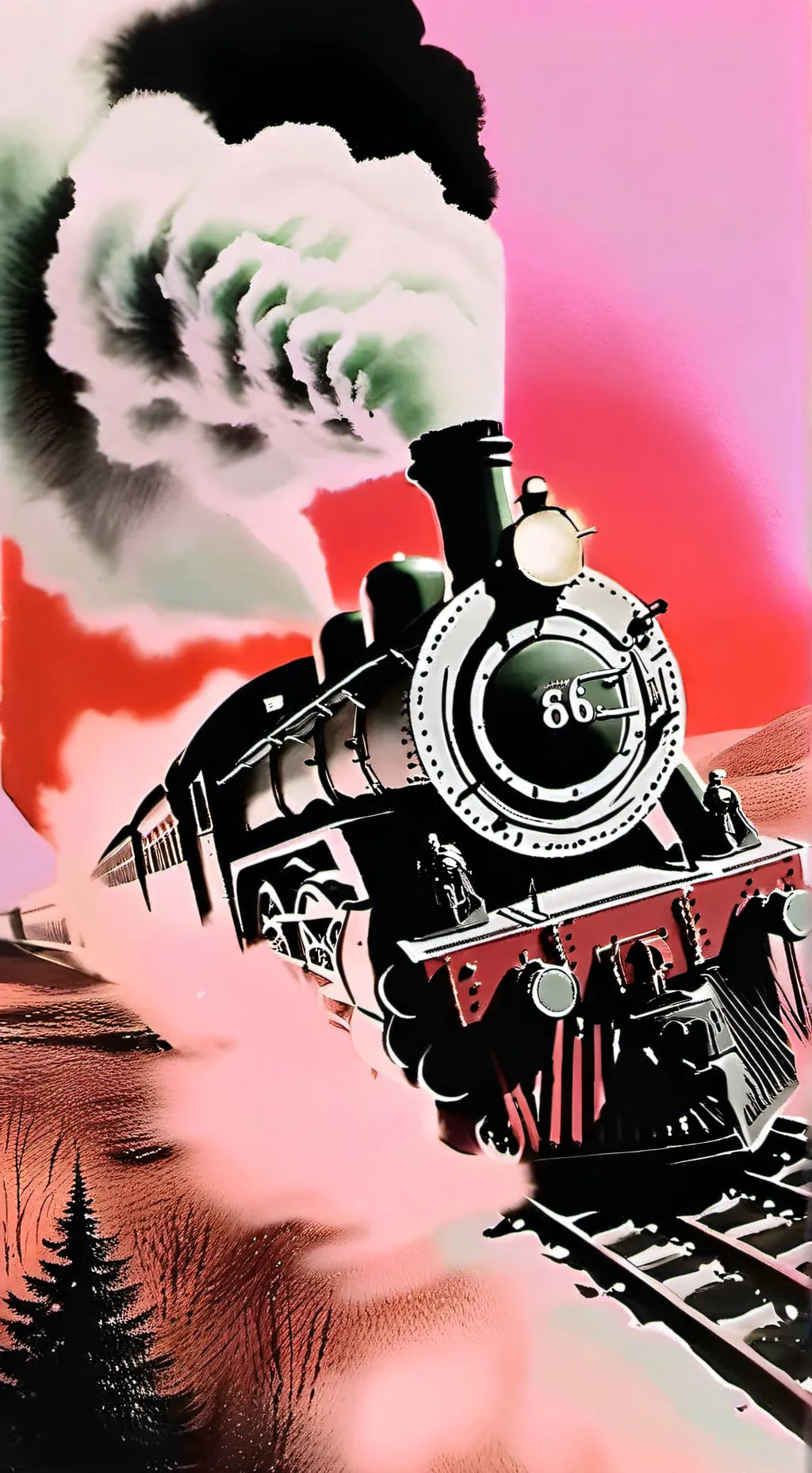 ai character: hb hell 🚂🚃🚃🚃🚃🚃🚃🚃🚃🚃 background