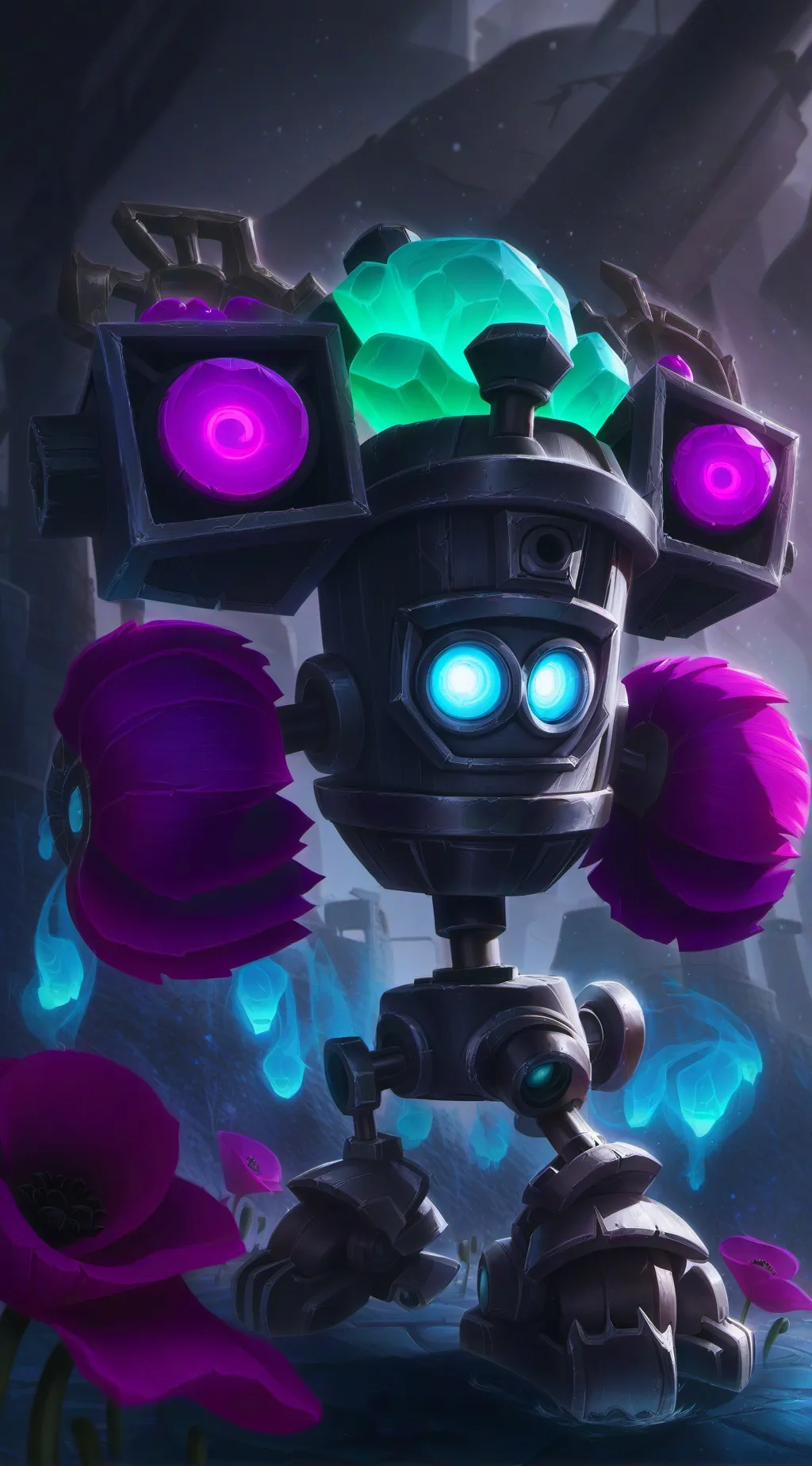 ai character: Poppy playtime ￼ background