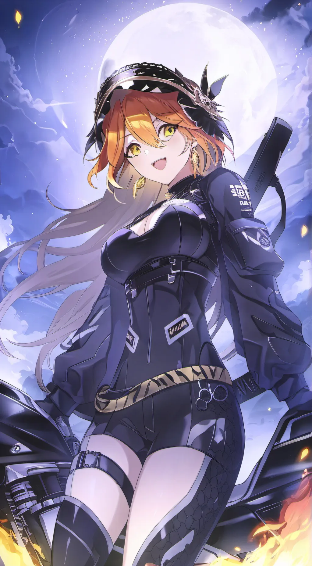 ai character: Blitz Weriano background