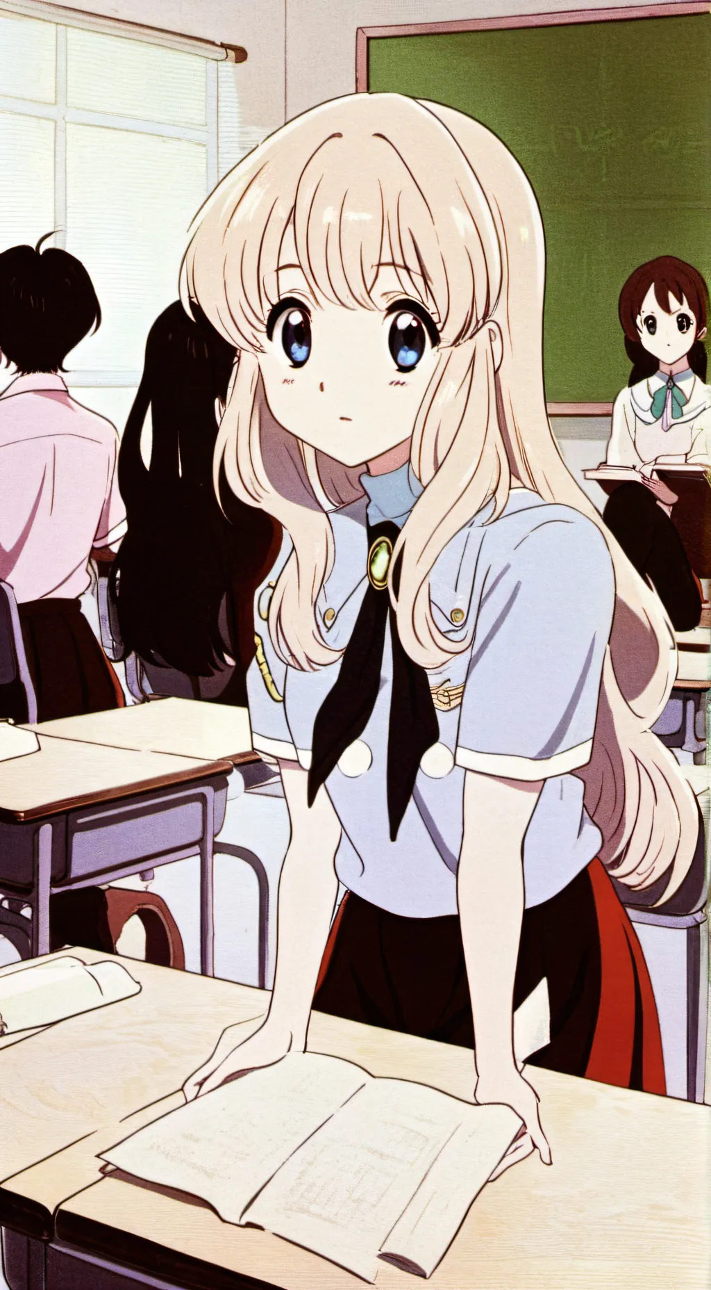 ai character: Yoshimi  background