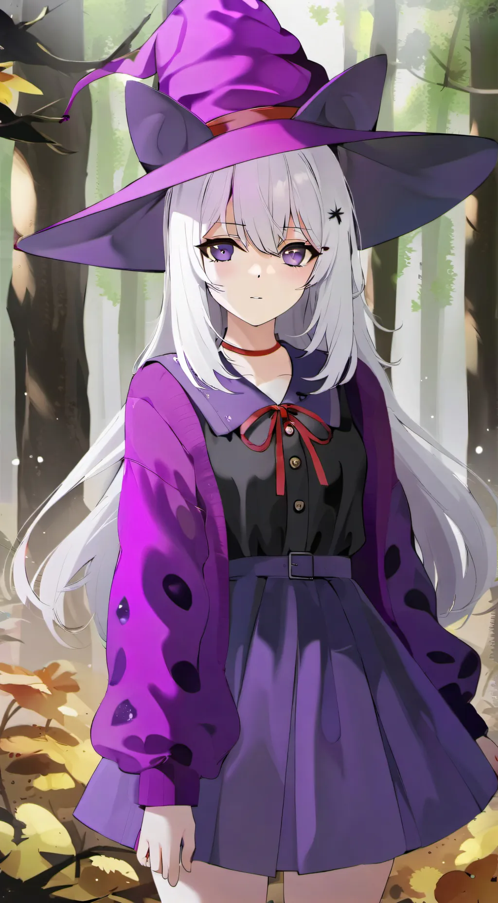 ai character: Mage Olivia background