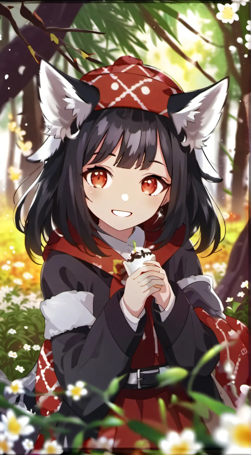 ai character: kaname background