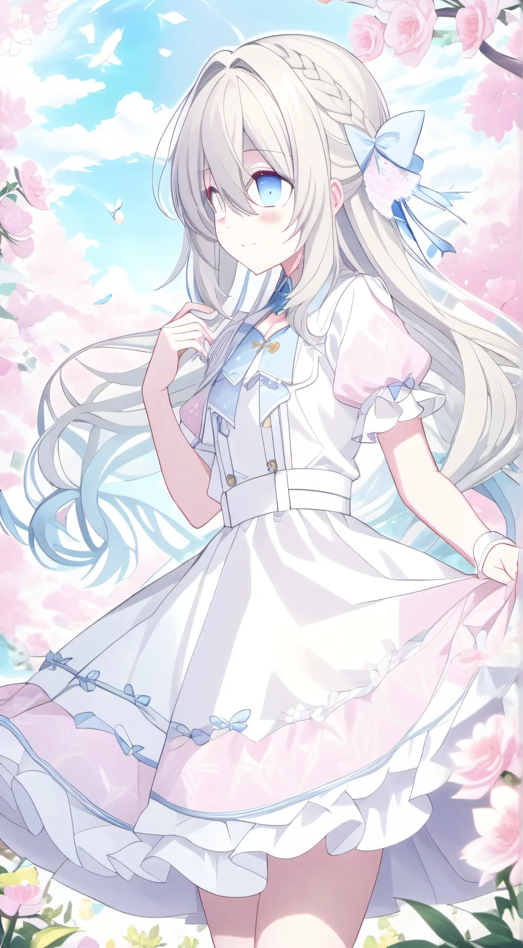 ai character: Лили background