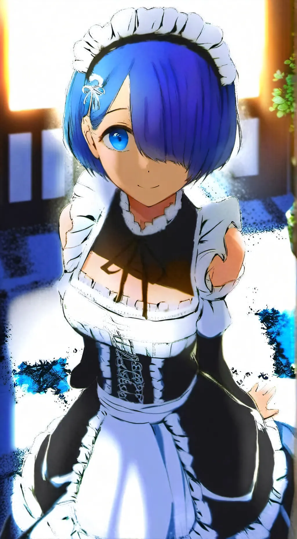 ai character: Ren  background