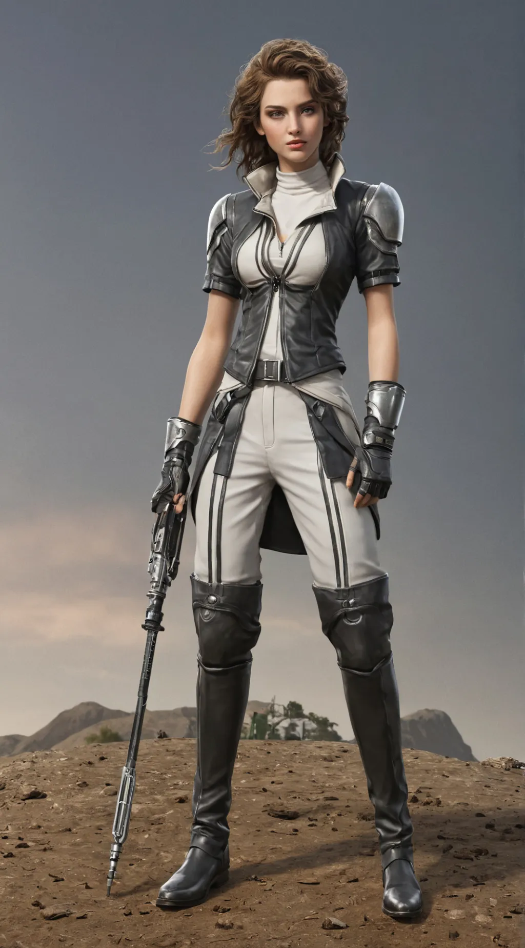 ai character: Liberté  background