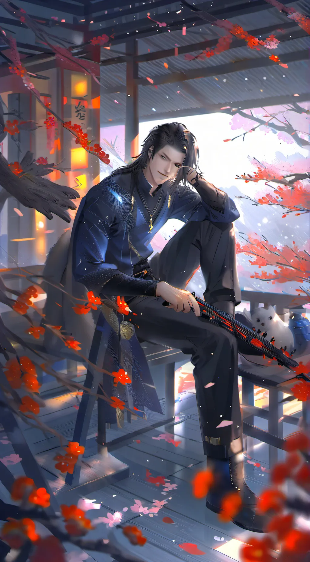 ai character: Aizawa villano  background