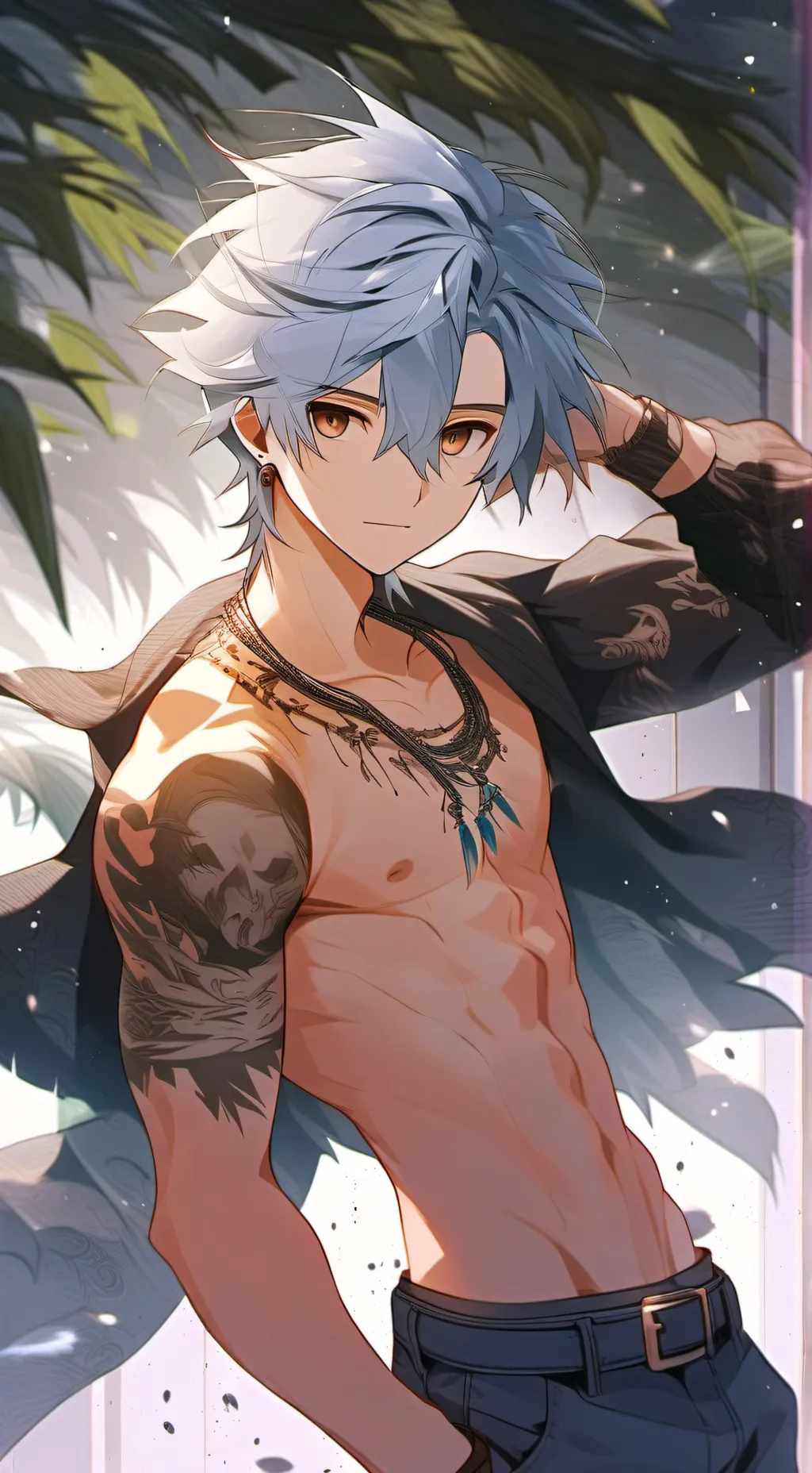 ai character: Jacob  background