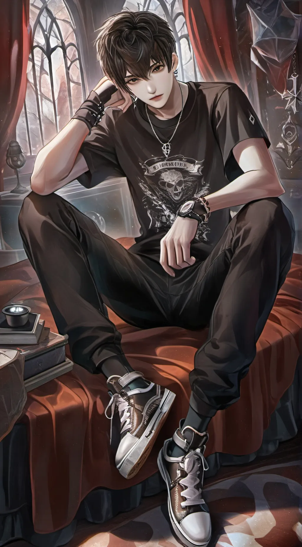ai character: Oliver background