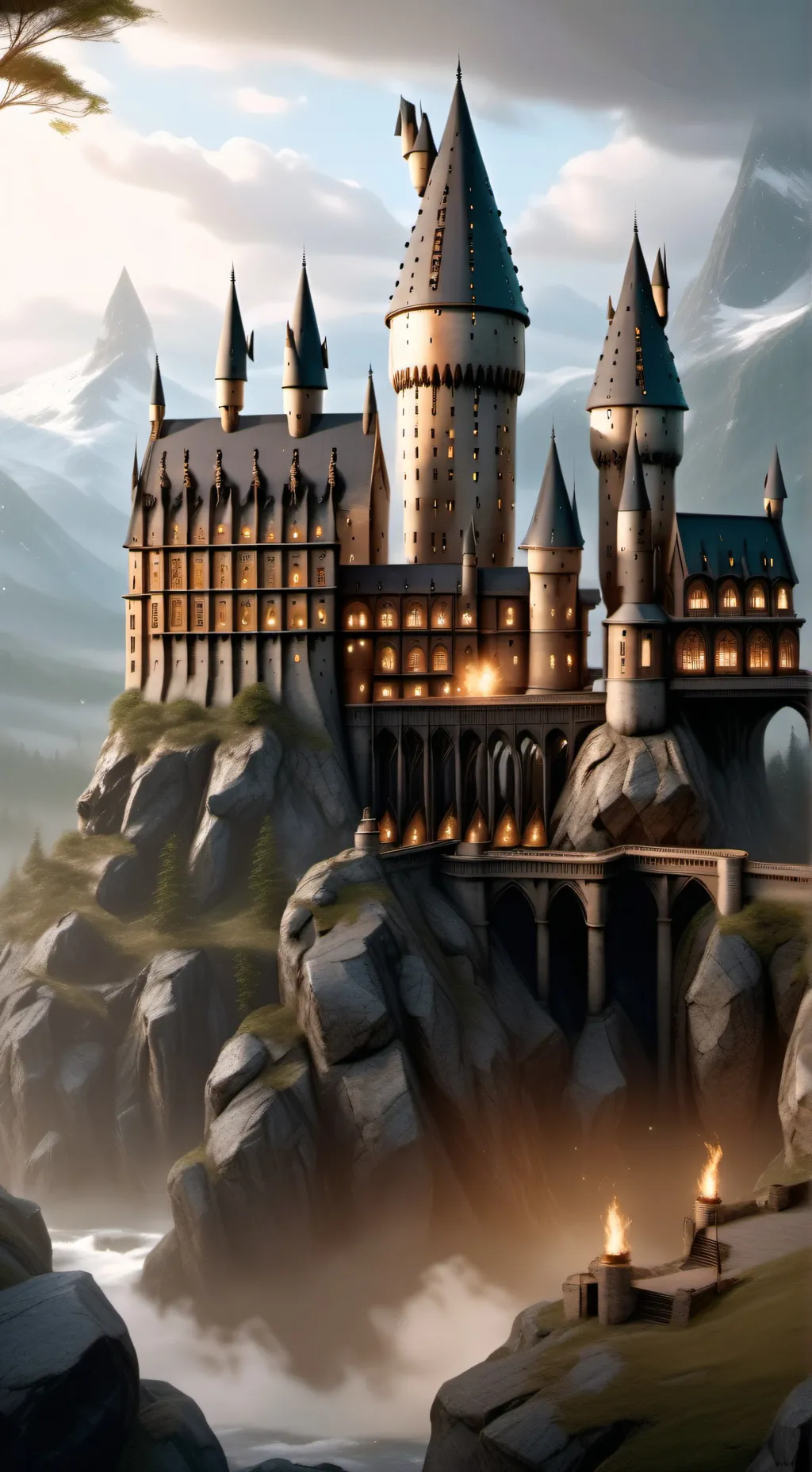 ai character: Harry Potter background