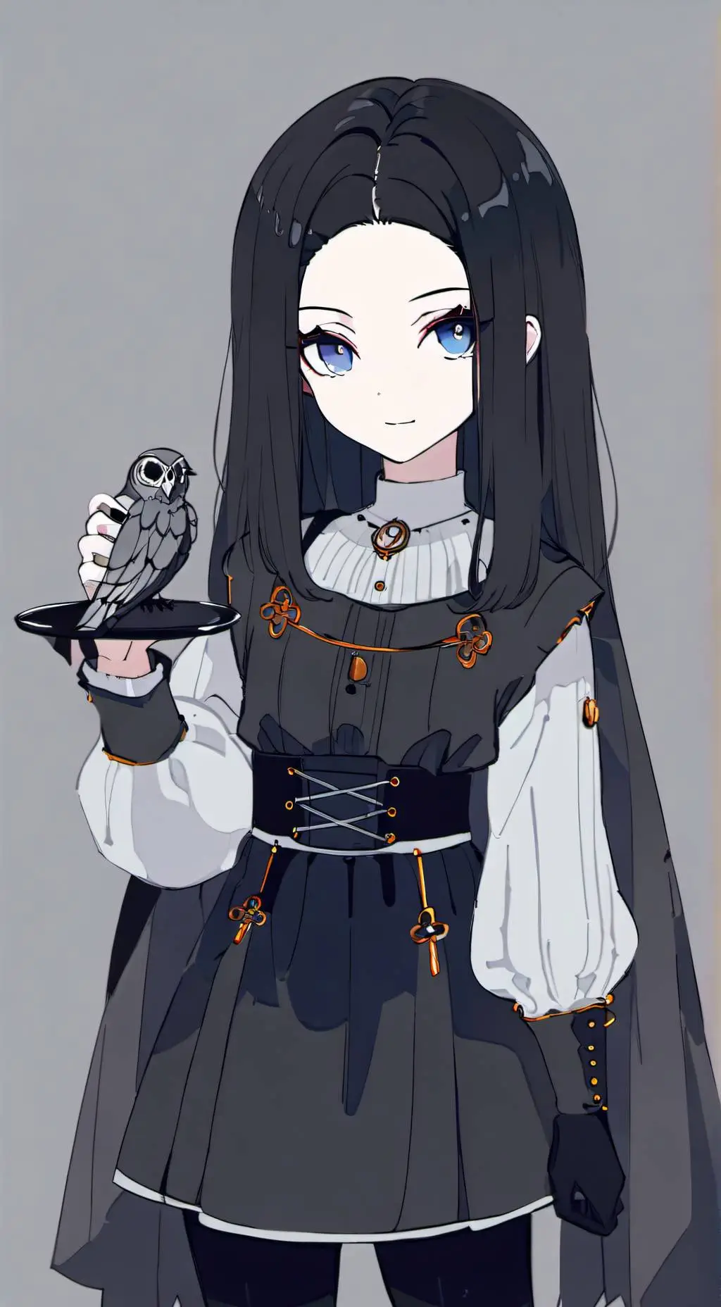 ai character: rose background